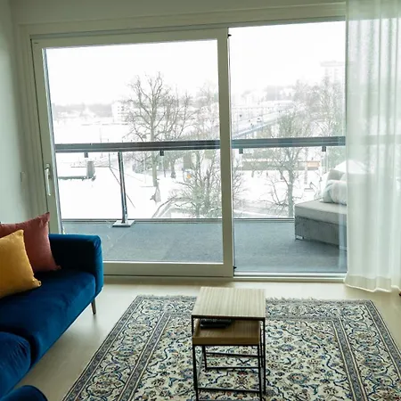 Top-floor River View & Sauna * Joensuu